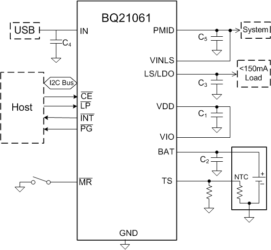 BQ21061YFPR 电路图