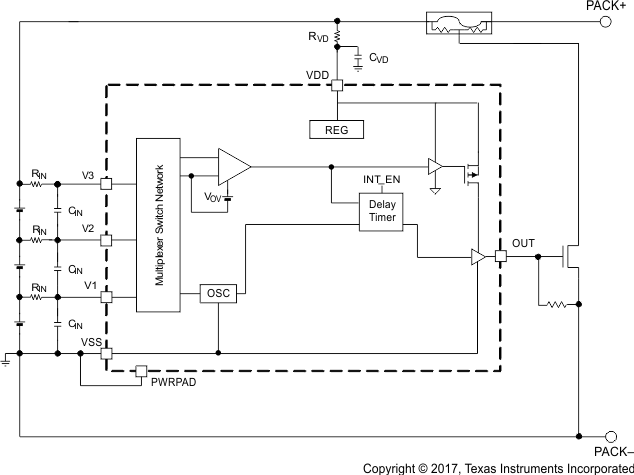 BQ294522DRVT 电路图