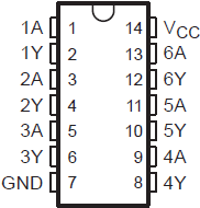 CD74AC14E 电路图