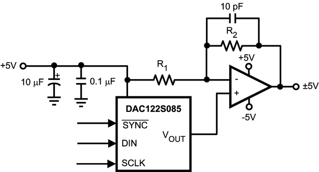 DAC122S085CISD/NOPB 电路图
