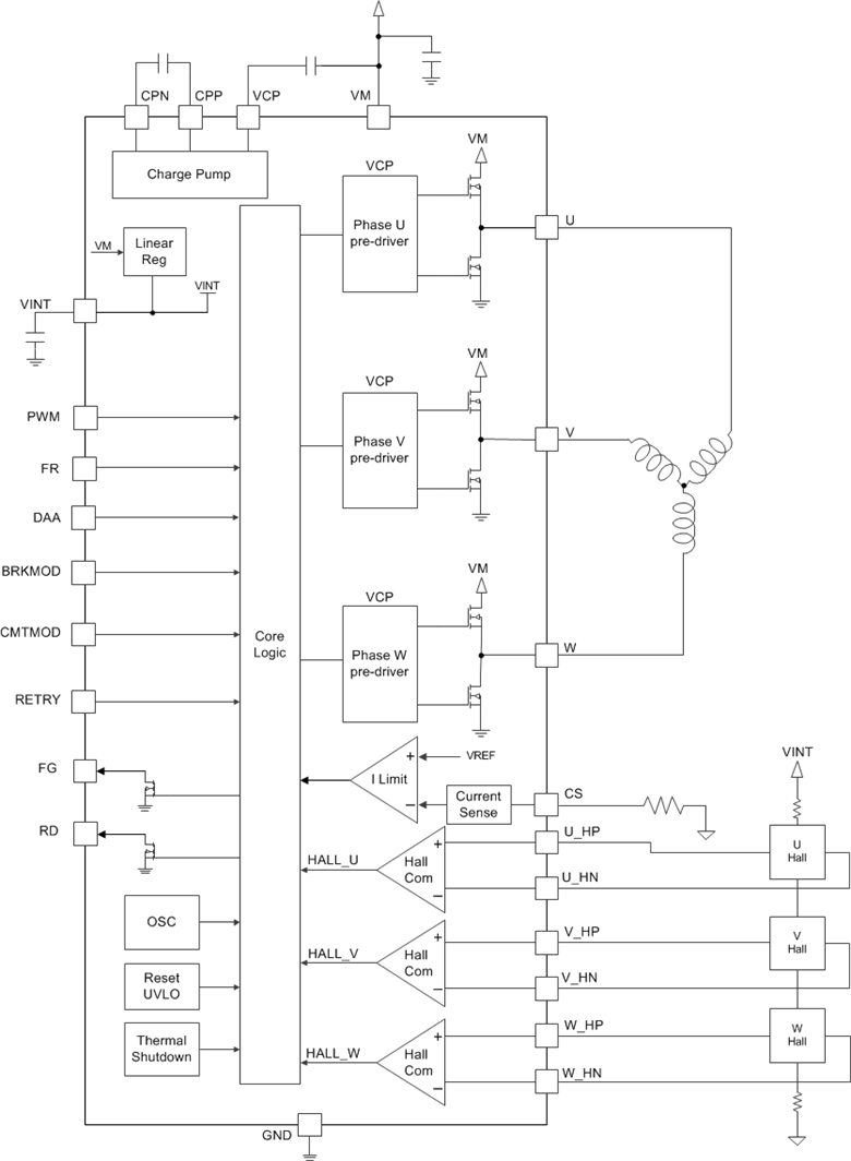 DRV10970PWPR 电路图
