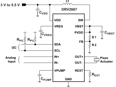 DRV2667RGPT 电路图