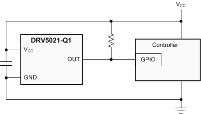DRV5021A3EDBZRQ1 电路图