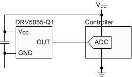 DRV5055A3EDBZRQ1 电路图