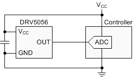 DRV5056A6QDBZR 电路图
