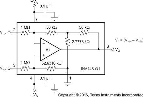 INA148QDRQ1 电路图