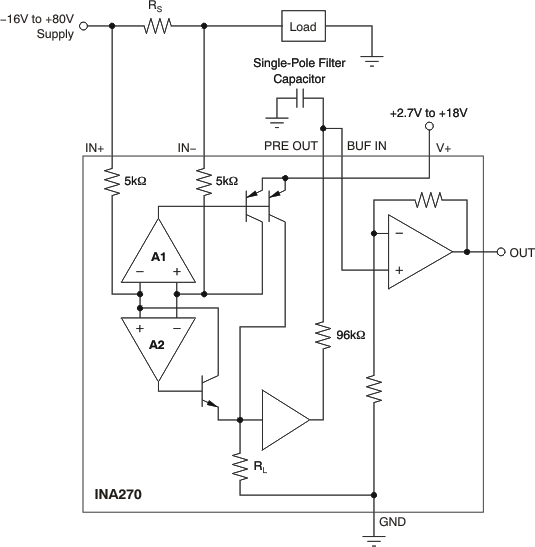 INA271AIDR 电路图