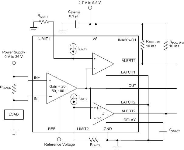 INA302A3QPWRQ1 电路图