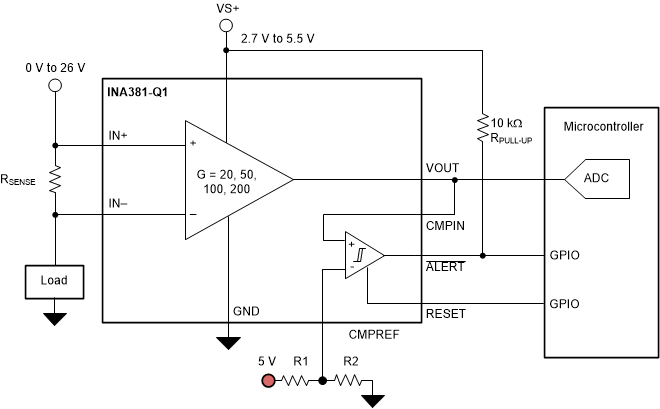 INA381A1QDGSRQ1 电路图