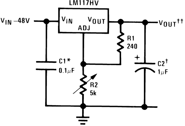 LM117HVH 电路图