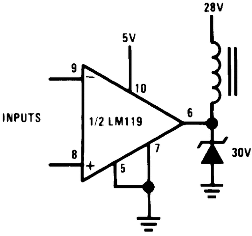 LM119WGRQMLV 电路图