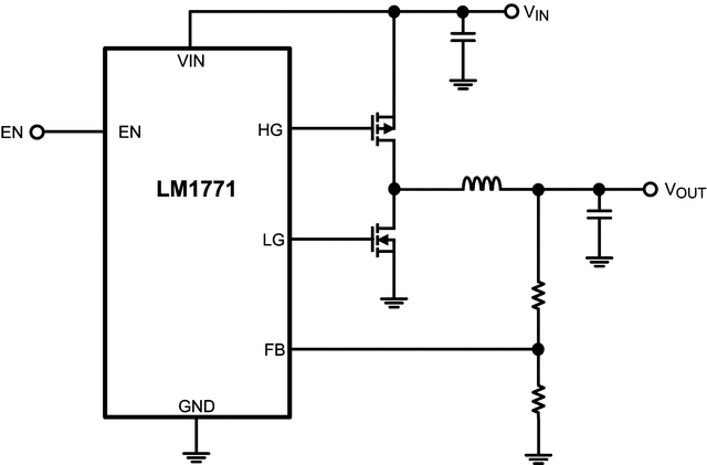 LM1771USD/NOPB 电路图