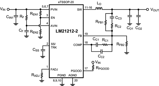 LM21212MH-2 电路图