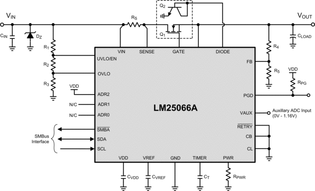 LM25066APSQX/NOPB 电路图