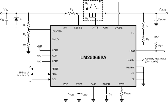 LM25066IPSQX/NOPB 电路图