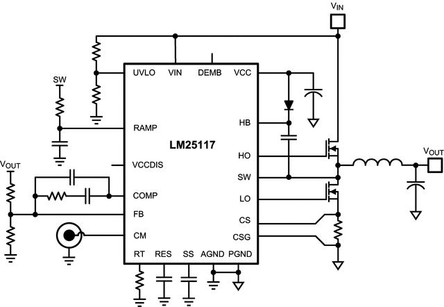 LM25117PMHX/NOPB 电路图