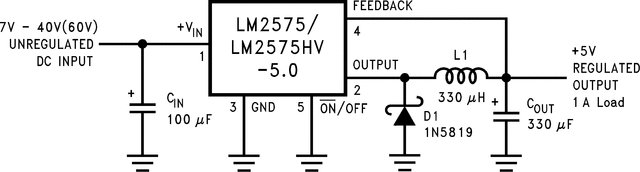 LM2575HVT-12/NOPB 电路图