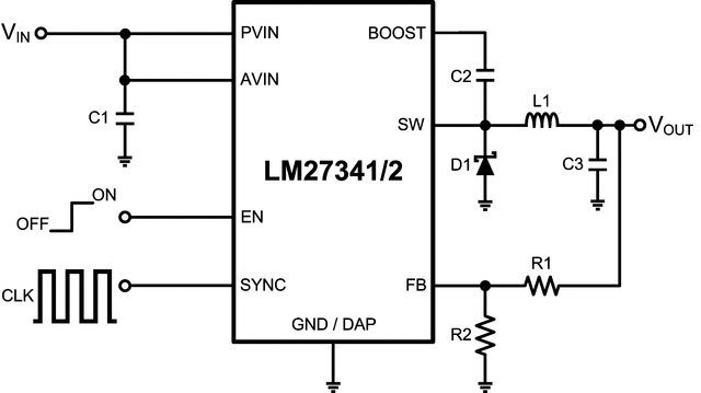 LM27342QMYX/NOPB 电路图
