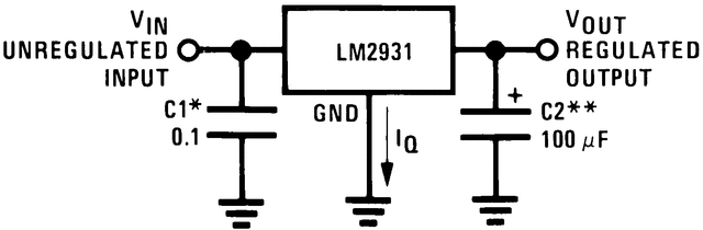 LM2931Z-5.0/NOPB 电路图
