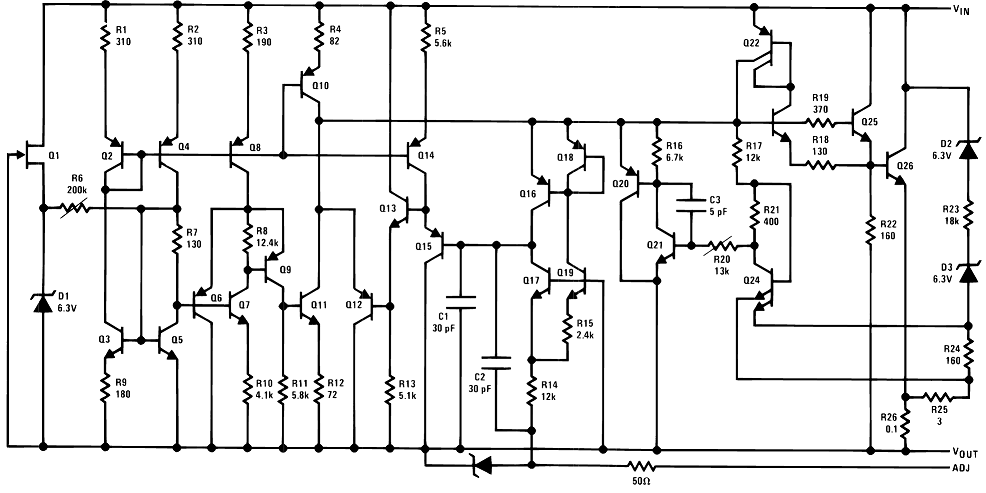 LM317HVH 电路图
