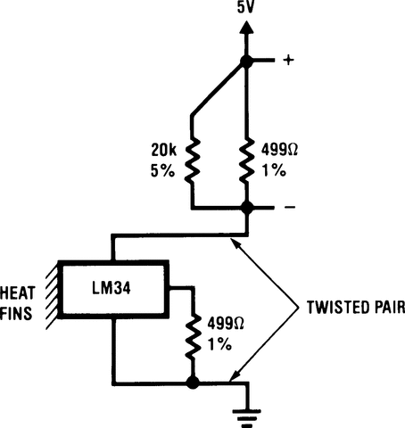 LM34CAZ/NOPB 电路图