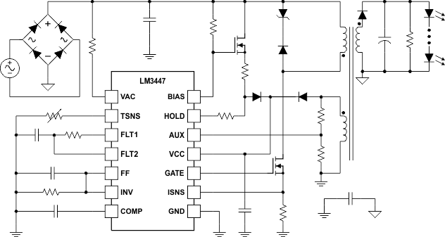 LM3447MT/NOPB 电路图