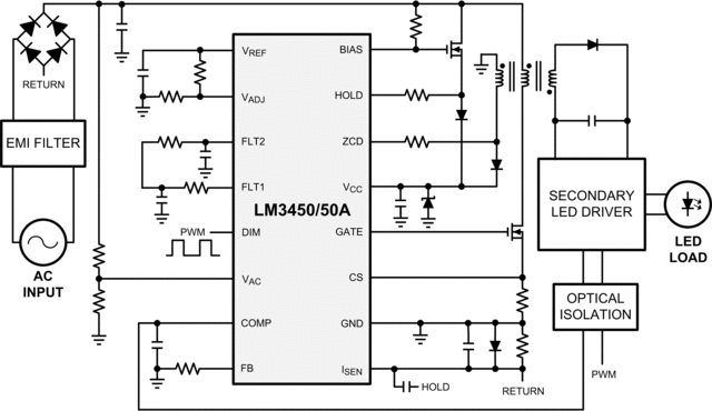 LM3450MT 电路图