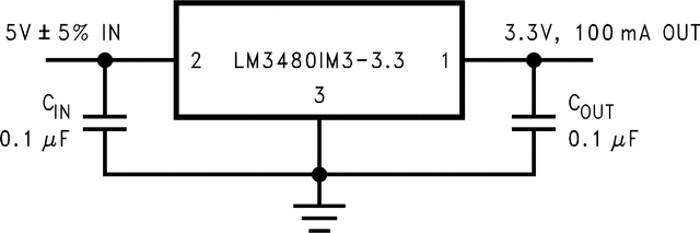LM3480IM3X-3.3/NOPB 电路图