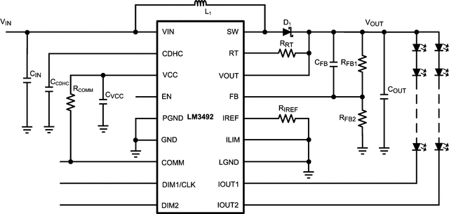 LM3492MHX/NOPB 电路图