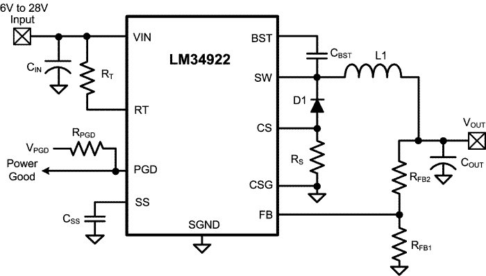 LM34922MYX/NOPB 电路图