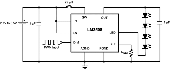 LM3508TL 电路图