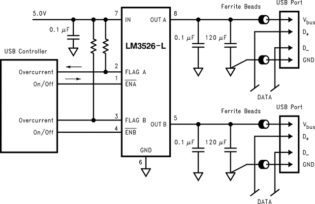 LM3526M-H/NOPB 电路图