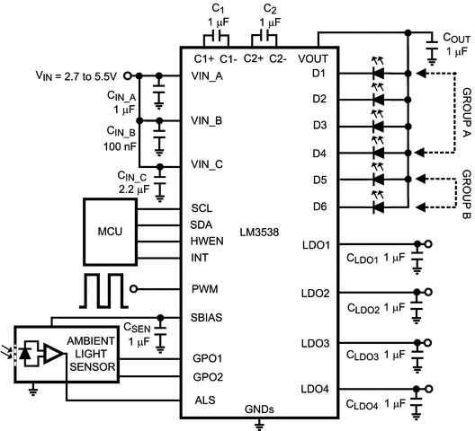 LM3538TMX/NOPB 电路图