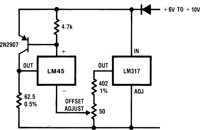 LM45CIM3X/NOPB 电路图