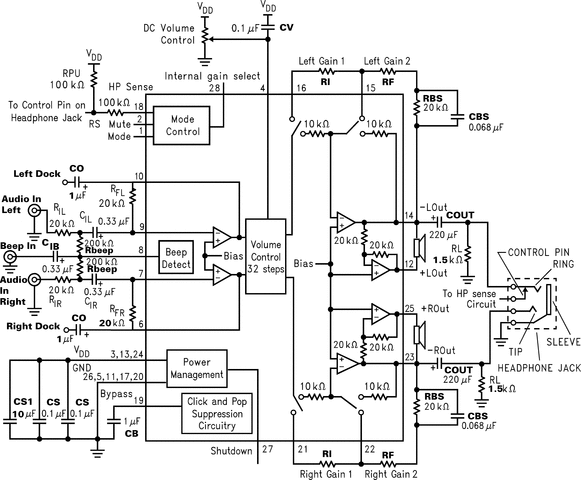 LM4838MTEX 电路图