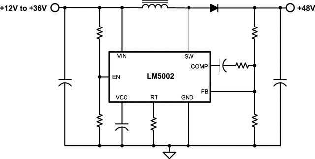 LM5002MA/NOPB 电路图