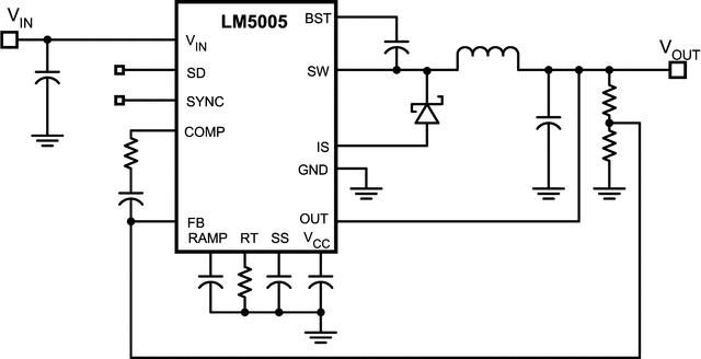 LM5005MH/NOPB 电路图