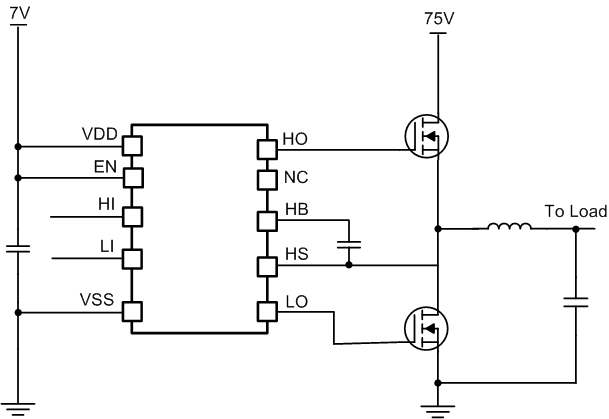 LM5108DRCT 电路图