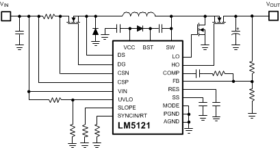 LM5121QMHE/NOPB 电路图