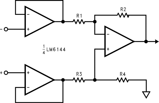 LM6142BIMX 电路图