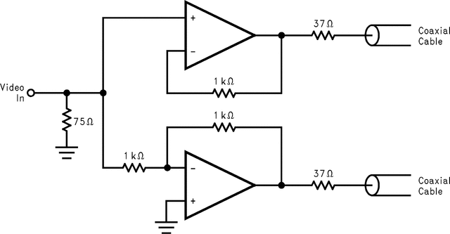LM6172IN/NOPB 电路图
