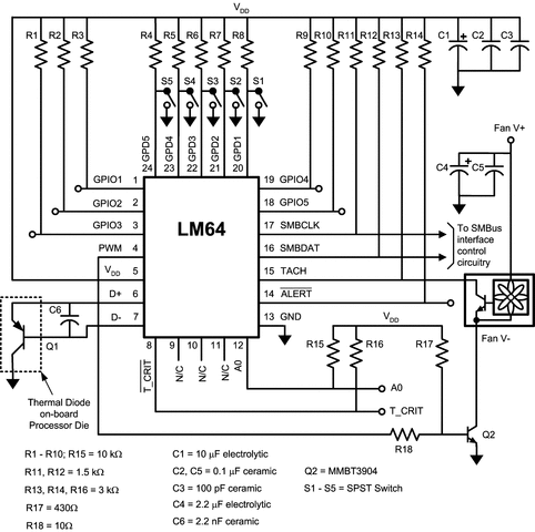 LM64CILQ-F 电路图