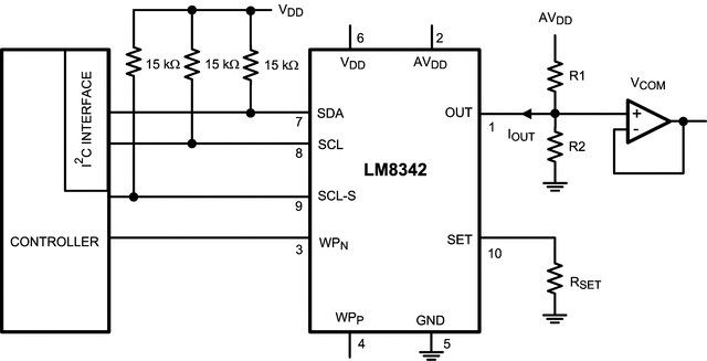 LM8342SD/NOPB 电路图