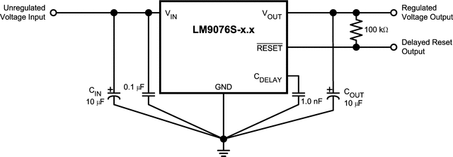 LM9076QBMA-5.0/NOPB 电路图