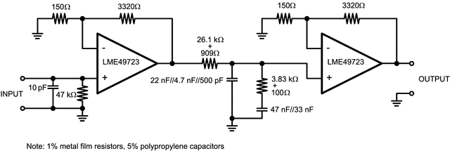 LME49723MA/NOPB 电路图