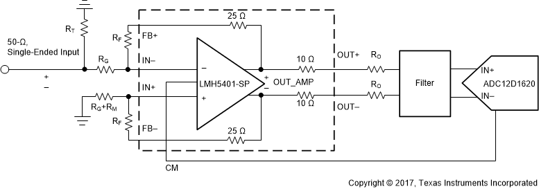 LMH5401FFK/EM 电路图