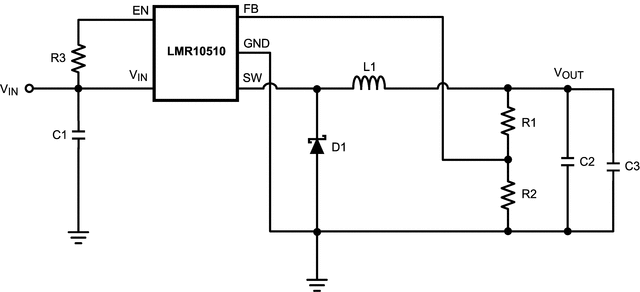 LMR10510XMFE/NOPB 电路图