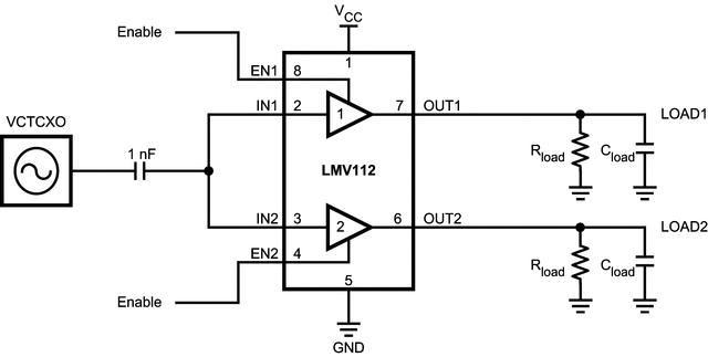 LMV112SD/NOPB 电路图