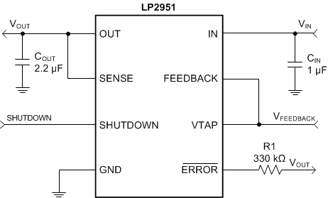 LP2951CMM 电路图