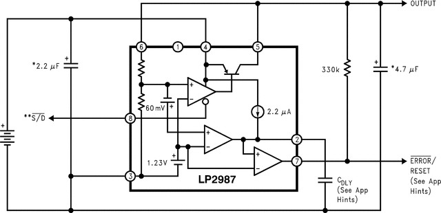 LP2988IMM-3.3 电路图